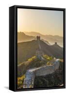 Great Wall of China-Alan Copson-Framed Stretched Canvas