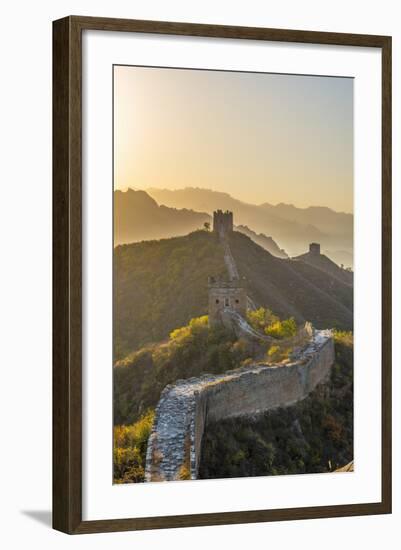 Great Wall of China-Alan Copson-Framed Photographic Print