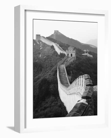 Great Wall of China-George Hammerstein-Framed Photographic Print