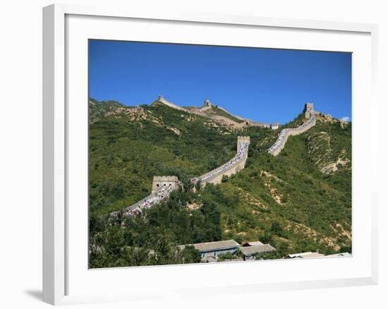 Great Wall of China-Mick Roessler-Framed Photographic Print