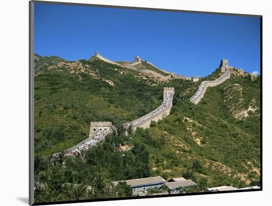 Great Wall of China-Mick Roessler-Mounted Photographic Print