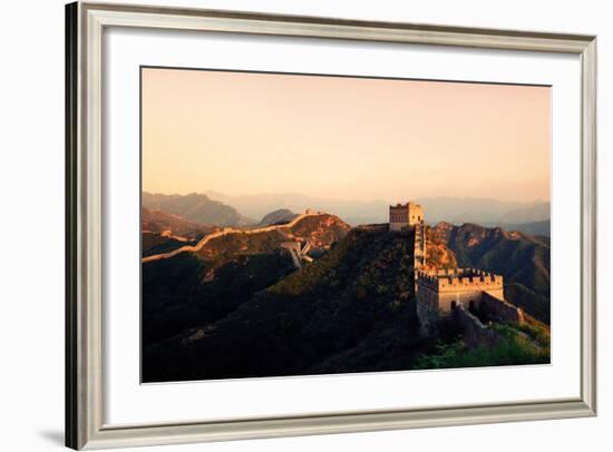 Great Wall of China-Liang Zhang-Framed Photographic Print