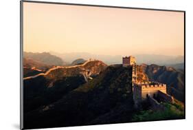 Great Wall of China-Liang Zhang-Mounted Photographic Print