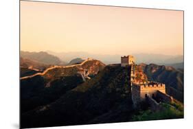 Great Wall of China-Liang Zhang-Mounted Photographic Print