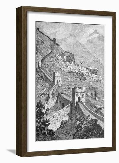 Great Wall of China-null-Framed Giclee Print