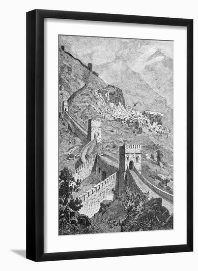 Great Wall of China-null-Framed Giclee Print