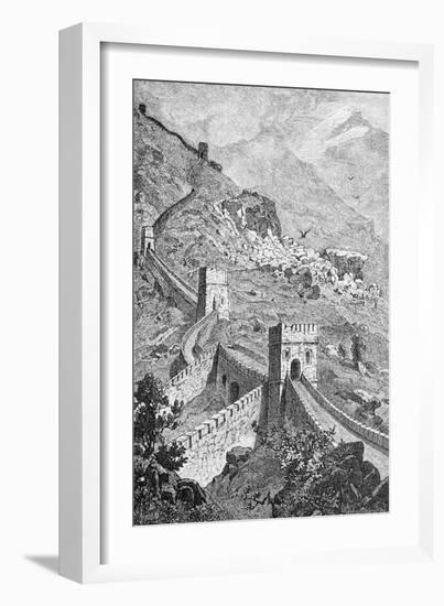 Great Wall of China-null-Framed Giclee Print