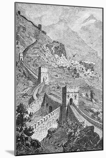 Great Wall of China-null-Mounted Giclee Print