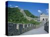 Great Wall, Restored Section with Watchtowers, Mutianyu, Near Beijing, China-Anthony Waltham-Stretched Canvas