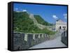 Great Wall, Restored Section with Watchtowers, Mutianyu, Near Beijing, China-Anthony Waltham-Framed Stretched Canvas