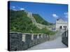 Great Wall, Restored Section with Watchtowers, Mutianyu, Near Beijing, China-Anthony Waltham-Stretched Canvas