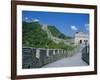 Great Wall, Restored Section with Watchtowers, Mutianyu, Near Beijing, China-Anthony Waltham-Framed Photographic Print