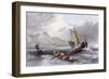 Great Wall Termination-Thomas Allom-Framed Art Print