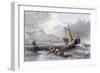 Great Wall Termination-Thomas Allom-Framed Art Print