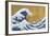 Great Wave Of Kanagawa (after Katsushika Hokusai)-Eccentric Accents-Framed Art Print