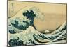 Great Wave Off Kanagawa-Katsushika Hokusai-Mounted Art Print