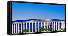 Great Western Forum, home of the LA Lakers, Inglewood, California-null-Framed Stretched Canvas