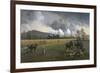 Great Western Near South Brent, 1913-Gerald Broom-Framed Giclee Print