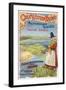 Great Western Railray Promo Tours to Wales from London - Wales, England-Lantern Press-Framed Art Print