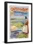 Great Western Railray Promo Tours to Wales from London - Wales, England-Lantern Press-Framed Art Print