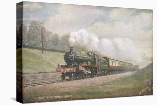 Great Western Railway Plymouth Express Train-null-Stretched Canvas