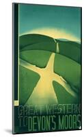 Great Western to Devon's Moors-null-Mounted Art Print