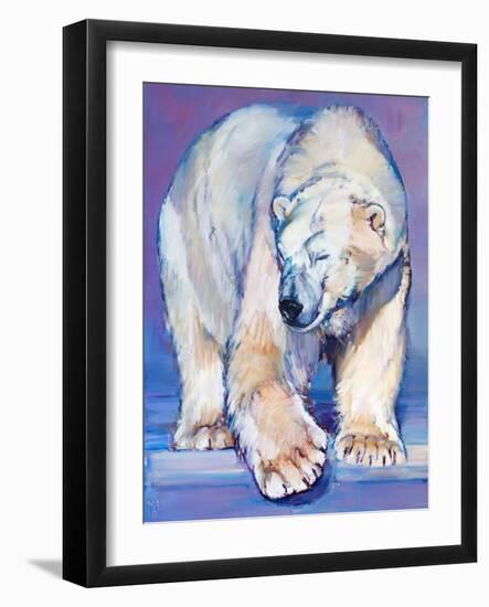 Great White Bear, 2016-Mark Adlington-Framed Giclee Print