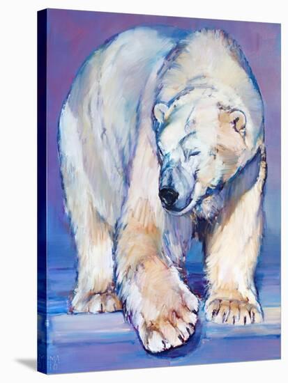 Great White Bear, 2016-Mark Adlington-Stretched Canvas