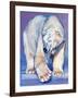 Great White Bear, 2016-Mark Adlington-Framed Giclee Print