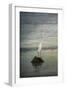 Great White Egret at Sunrise-Jai Johnson-Framed Giclee Print