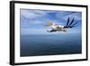 Great White Pelican in Flight over the Atlantic-null-Framed Photographic Print