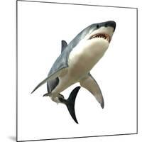 Great White Shark-null-Mounted Art Print