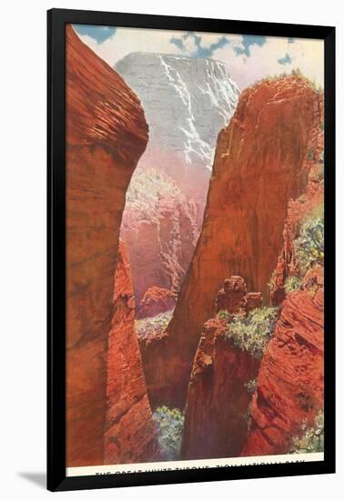 Great White Throne, Zion-null-Framed Art Print