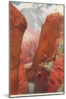 Great White Throne, Zion-null-Mounted Art Print