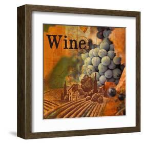 Great Wine-Irena Orlov-Framed Art Print