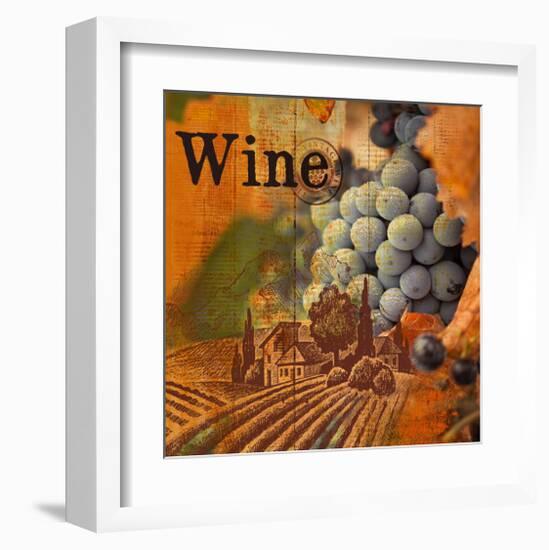 Great Wine-Irena Orlov-Framed Art Print