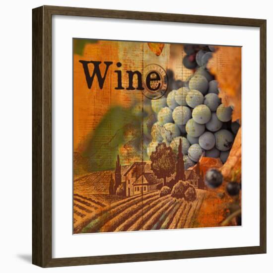 Great Wine-Irena Orlov-Framed Art Print
