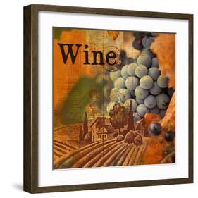 Great Wine-Irena Orlov-Framed Art Print