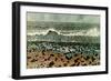 Great Yarmouth Beach-Anthony Amies-Framed Giclee Print