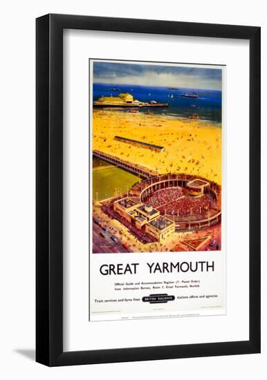 Great Yarmouth, BR (ER), c.1959-null-Framed Art Print