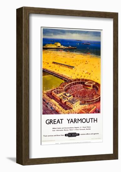 Great Yarmouth, BR (ER), c.1959-null-Framed Art Print