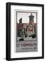 Great Yarmouth Fishermen's Almshouses-null-Framed Art Print