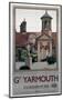 Great Yarmouth Fishermen's Almshouses-null-Mounted Art Print