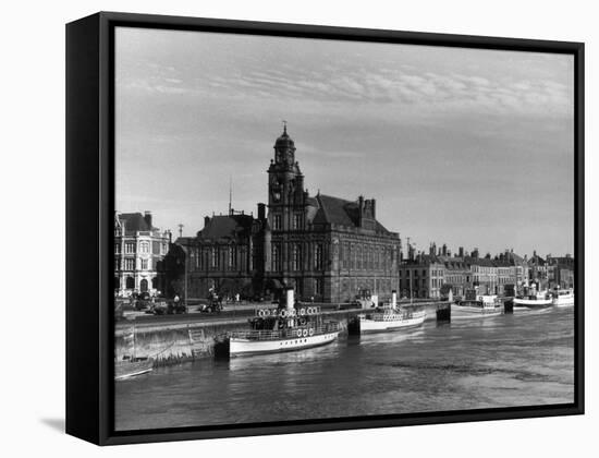 Great Yarmouth Quay-null-Framed Stretched Canvas