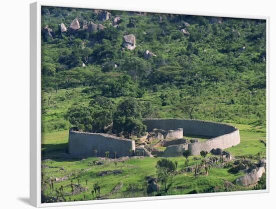 Great Zimbabwe National Monument, UNESCO World Heritage Site, Zimbabwe, Africa-Groenendijk Peter-Framed Photographic Print