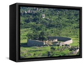 Great Zimbabwe National Monument, UNESCO World Heritage Site, Zimbabwe, Africa-Groenendijk Peter-Framed Stretched Canvas