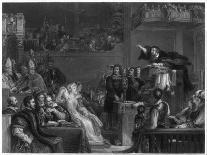 John Knox Preaches Before the Lords of the Congregation-Greatbach-Art Print
