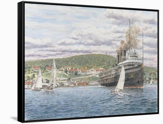 Greater Detroit-Stanton Manolakas-Framed Stretched Canvas