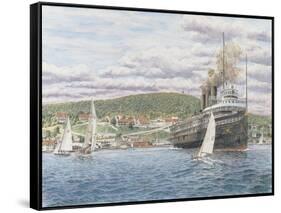 Greater Detroit-Stanton Manolakas-Framed Stretched Canvas