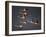 Greater Flamingos (Phoenicopterus Roseus) in Flight, Camargue, France, April 2009-Allofs-Framed Photographic Print